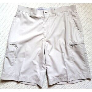 NWOT Callaway Golf Cargo Moisture Wicking UPF 10" Shorts, 34